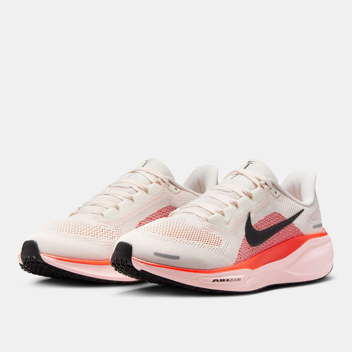 Nike Women's Pegasus 41 Road Running Shoes Pink Nike Women's Pegasus 41 Road Running Shoes Pink image number 1
