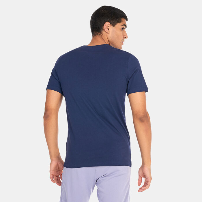 Nike Men's Paris Saint-Germain Futura T-Shirt Blue Nike Men's Paris Saint-Germain Futura T-Shirt Blue image number 1