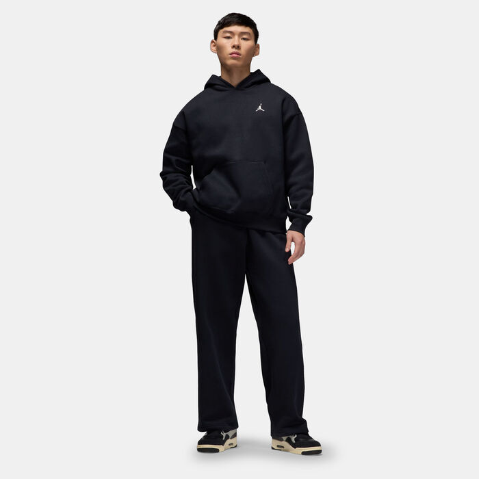 Jordan Men's Brooklyn Fleece Wide Leg Pants Black Jordan Men's Brooklyn Fleece Wide Leg Pants Black image number 2