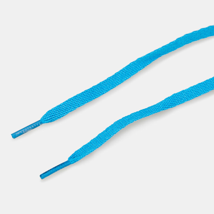 TUBELACES Flat Shoelaces Blue TUBELACES Flat Shoelaces Blue image number 2