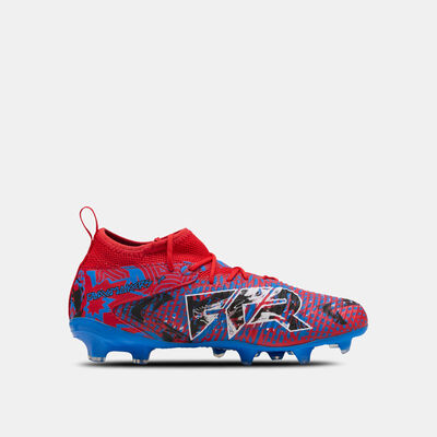 PUMA Kids' FUTURE 8 MATCH PLAYMAKERS Firm Ground/Artificial Ground Football Shoes Red