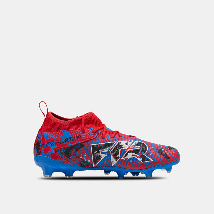 PUMA Kids' FUTURE 8 MATCH PLAYMAKERS Firm Ground/Artificial Ground Football Shoes Red image number 0