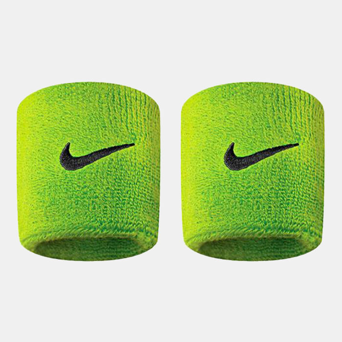 Nike Swoosh Tennis Wristbands (2 Pack) Black image number 0