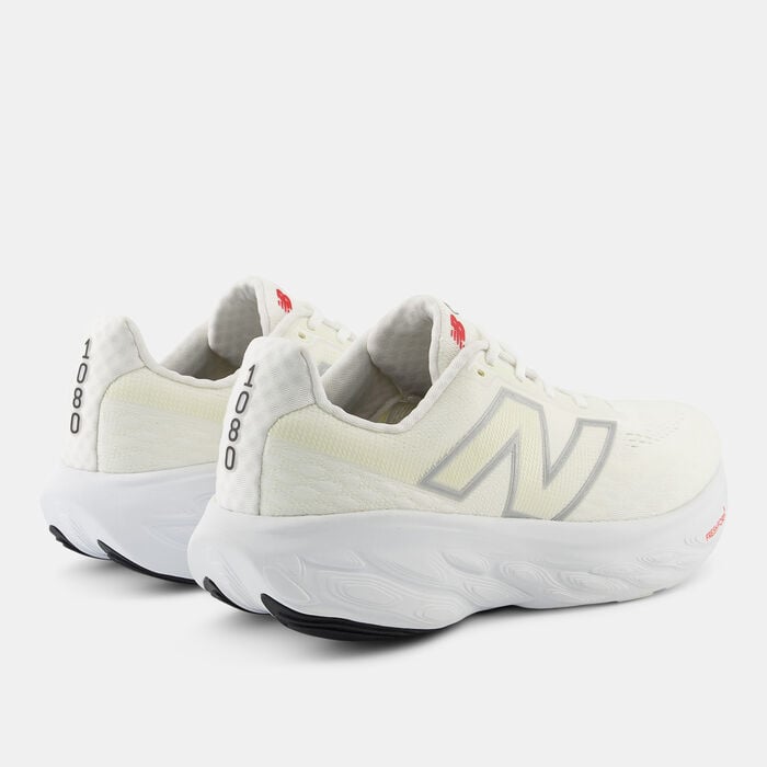 New Balance Men's Fresh Foam X 1080 v14 Running Shoes White New Balance Men's Fresh Foam X 1080 v14 Running Shoes White image number 2