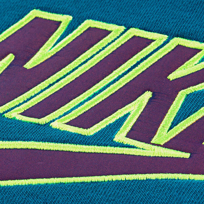 Nike Kids' Sportswear Glow With Me Fleece Hoodie Green Nike Kids' Sportswear Glow With Me Fleece Hoodie Green image number 3