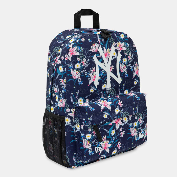 New Era New York Yankees Allover Print Stadium Backpack Blue New Era New York Yankees Allover Print Stadium Backpack Blue image number 1