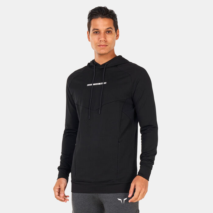 SQUATWOLF Men's Statement Hoodie Black SQUATWOLF Men's Statement Hoodie Black image number 0