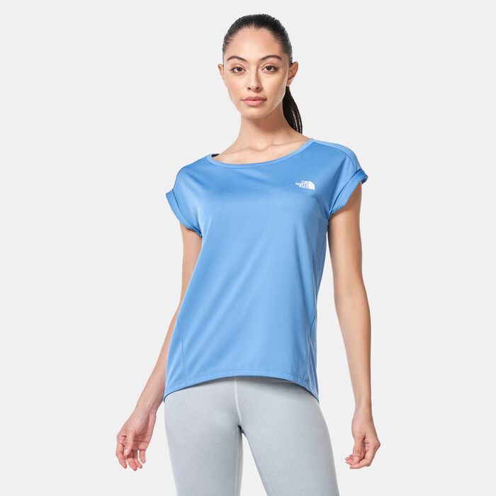 The North Face Women's Tanken Hiking T-Shirt Blue image number 0
