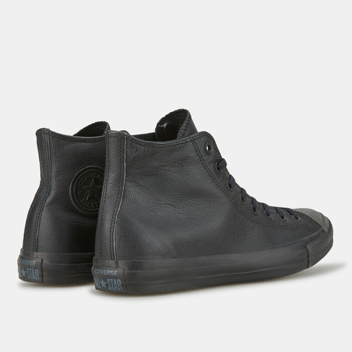 Converse Chuck Taylor All Star Mono Leather Hi Shoe Black image number 2