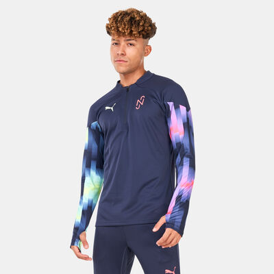 PUMA Men's Neymar Jr 24/7 Football Top Blue