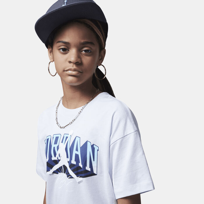 Jordan Kids' Push Through T-Shirt Blue Jordan Kids' Push Through T-Shirt Blue image number 4