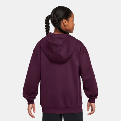 Nike Kids' Sportswear Club Fleece Full-Zip Hoodie Red Nike Kids' Sportswear Club Fleece Full-Zip Hoodie Red