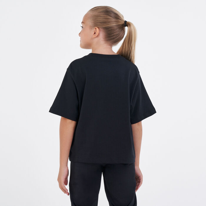 Nike Kids' Sportswear Boxy T-Shirt Black image number 1