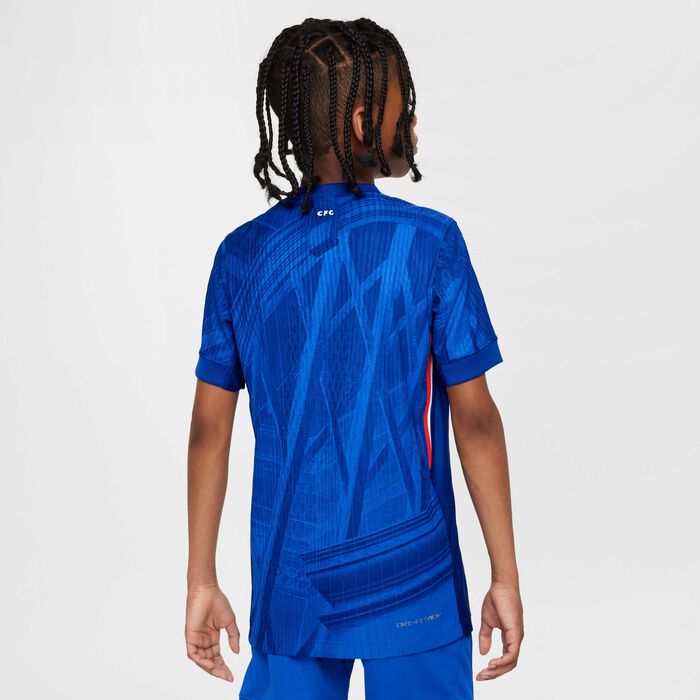 Nike Kids' Chelsea 25/26 Home Authentic Football Jersey Blue Nike Kids' Chelsea 25/26 Home Authentic Football Jersey Blue image number 1