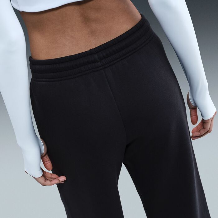 Nike Women's Sportswear Phoenix Fleece Wide-Leg Pants Black Nike Women's Sportswear Phoenix Fleece Wide-Leg Pants Black image number 6