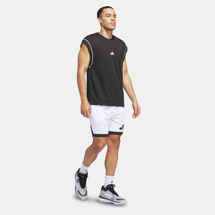 adidas Men's Badge of Sport Basketball Shorts Black adidas Men's Badge of Sport Basketball Shorts Black image number 2