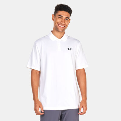 Under Armour Men's UA Performance 3.0 Polo Shirt White Under Armour Men's UA Performance 3.0 Polo Shirt White
