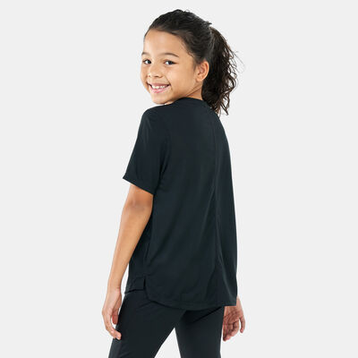 Nike Kids' Dri-FIT One Graphic T-Shirt Black Nike Kids' Dri-FIT One Graphic T-Shirt Black
