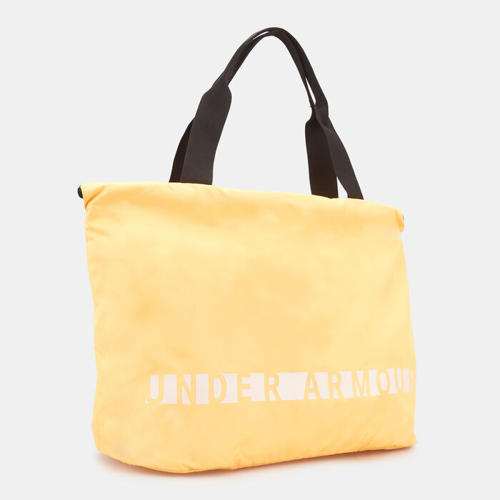 Under Armour Women's Favourite Graphic Tote Bag Orange image number 2