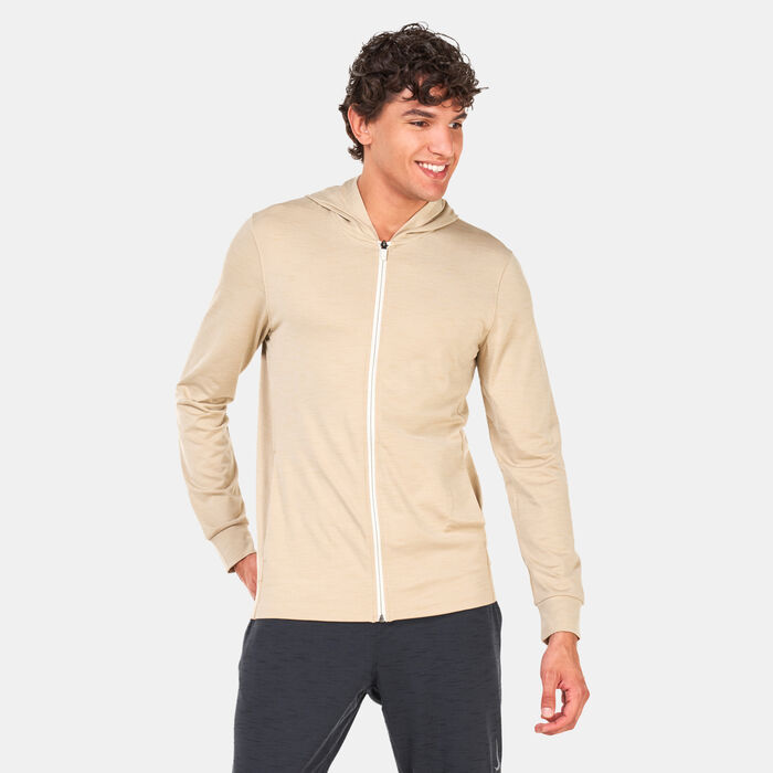 Nike Men's Dri-FIT Hyperdry Yoga Hoodie Grey image number 0