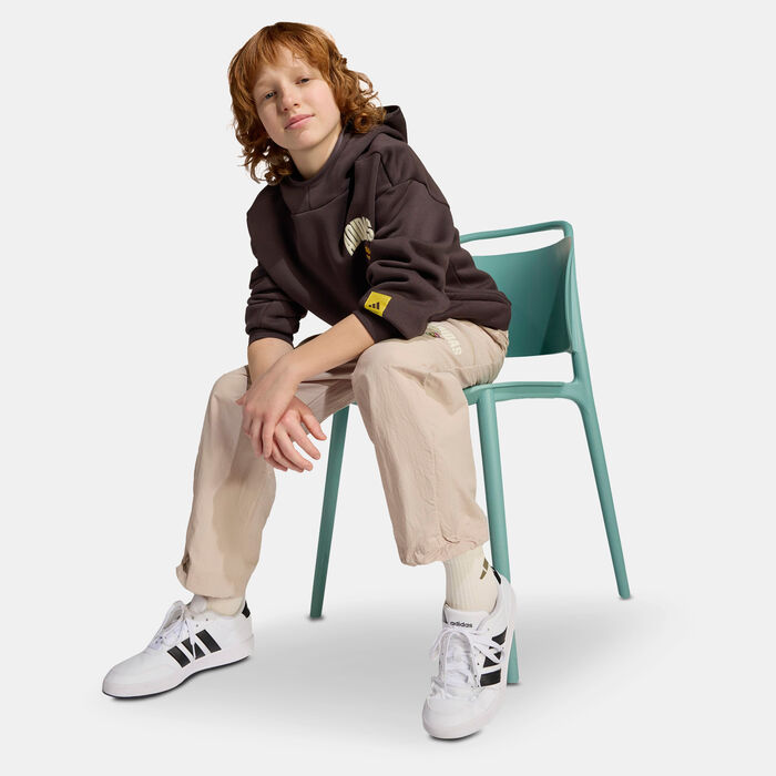 adidas Kids' The Simpsons Hoodie Brown adidas Kids' The Simpsons Hoodie Brown image number 2