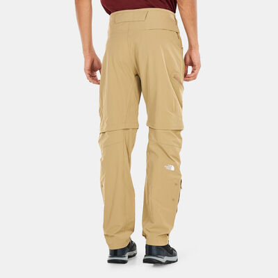 The North Face Men's Exploration Convertible Tapered Pants Green The North Face Men's Exploration Convertible Tapered Pants Green
