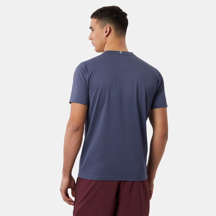 New Balance Men's Core Run T-Shirt Pink New Balance Men's Core Run T-Shirt Pink image number 1