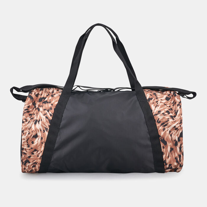 PUMA Women's Barrel Duffel Bag Black PUMA Women's Barrel Duffel Bag Black image number 1