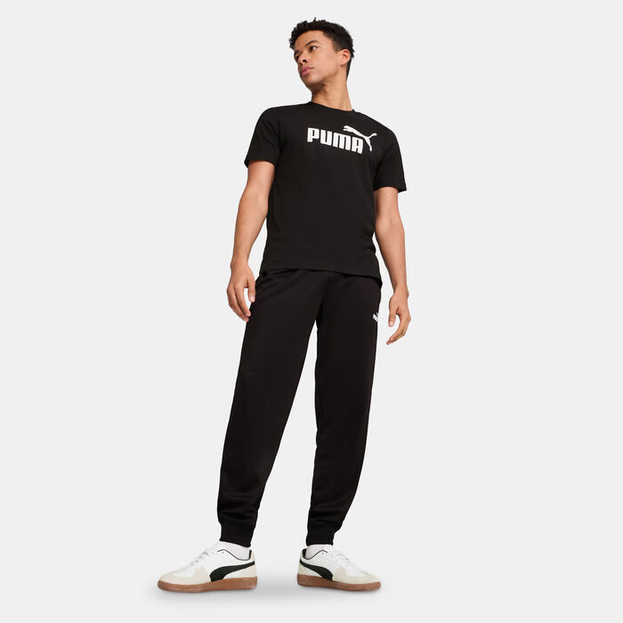 PUMA Men's Essentials No. 1 Logo T-Shirt Black image number 1