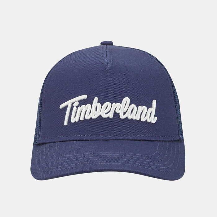 Timberland Men's 3D Logo Trucker Cap Blue Timberland Men's 3D Logo Trucker Cap Blue image number 0