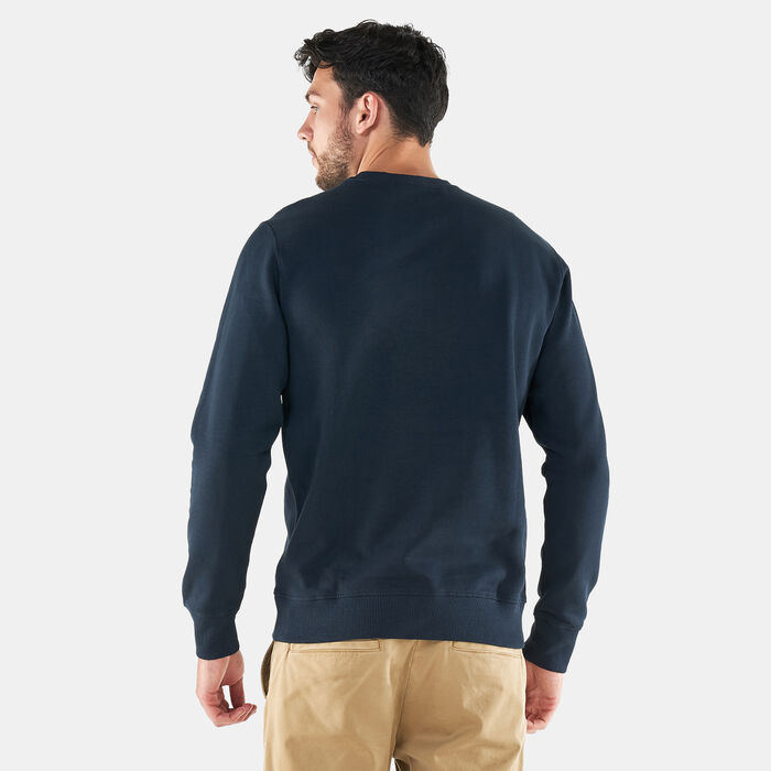 Timberland Men's Chest Logo Sweatshirt Blue image number 1