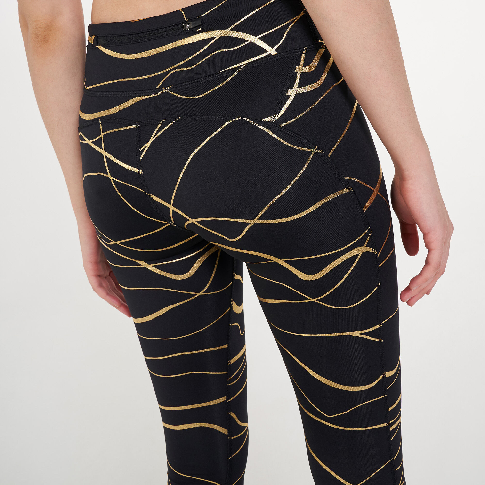 Nike women's metallic clash leggings clearance