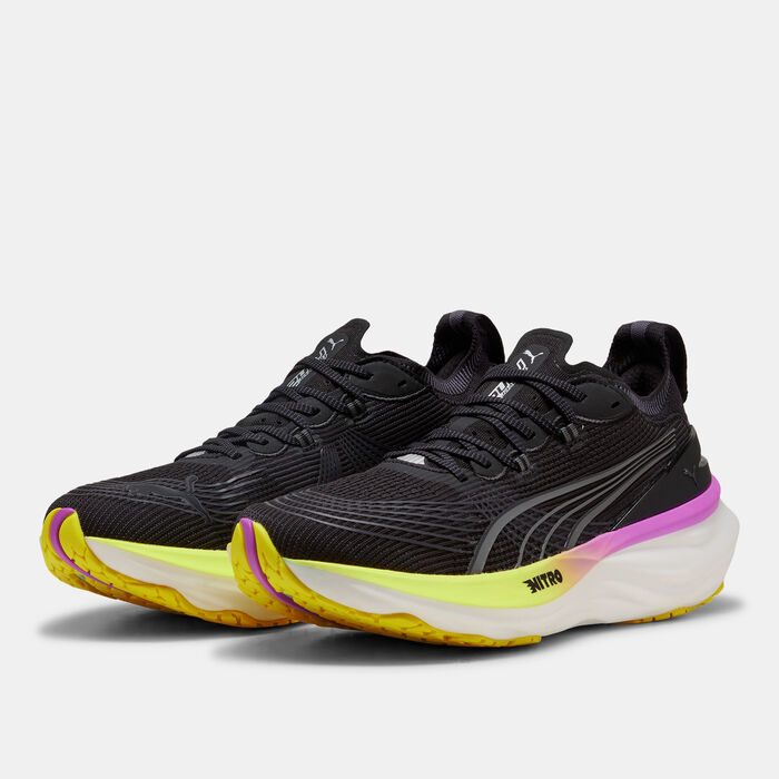 PUMA Men's ForeverRun NITRO 2 Running Shoes Black image number 1