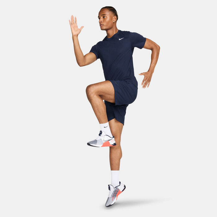 Nike Men's Form Dri-FIT Shorts Blue Nike Men's Form Dri-FIT Shorts Blue image number 2