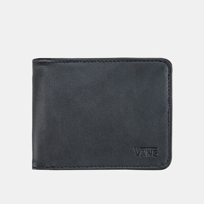 Vans Men's Drop V Bifold Wallet Black Vans Men's Drop V Bifold Wallet Black