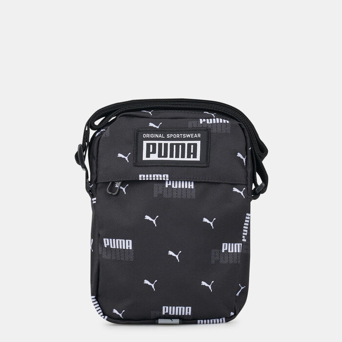 PUMA Men's Academy Portable Crossbody Bag Black PUMA Men's Academy Portable Crossbody Bag Black image number 0