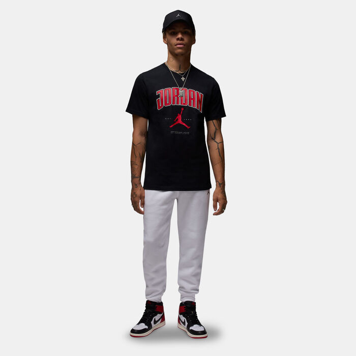 Jordan Men's Logo T-shirt Black Jordan Men's Logo T-shirt Black image number 2