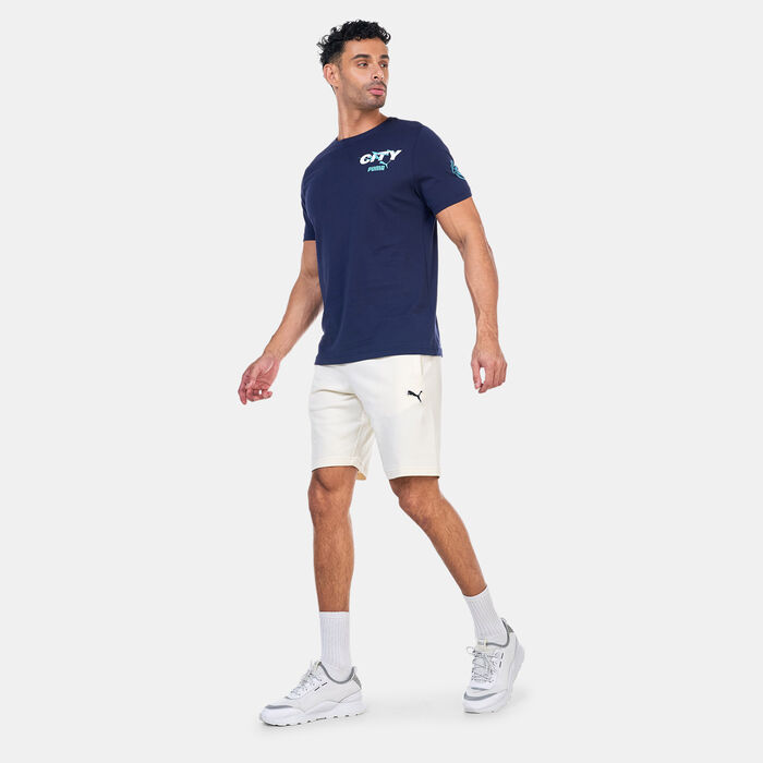 PUMA Men's Better Essentials Shorts White PUMA Men's Better Essentials Shorts White image number 2