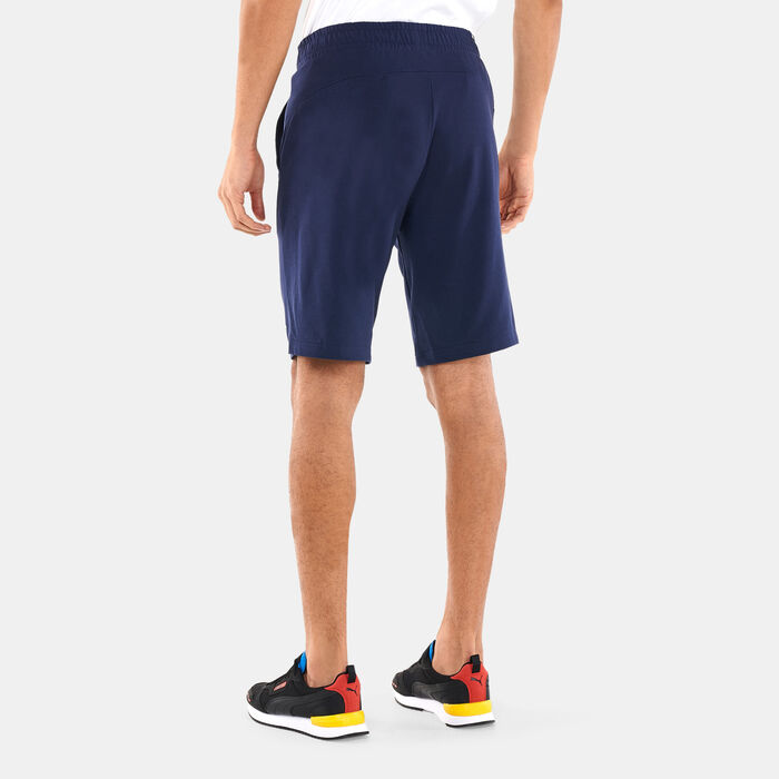 PUMA Men's ESS Jersey Shorts Blue image number 1