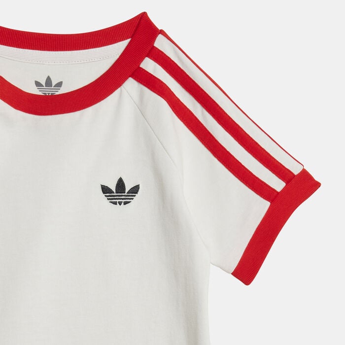 adidas Originals Kids' T-Shirt and Shorts Set White adidas Originals Kids' T-Shirt and Shorts Set White image number 2