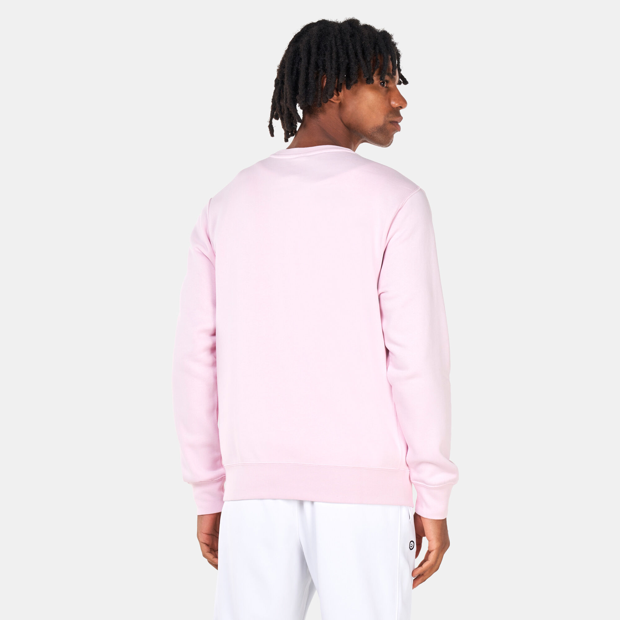 Men s Sportswear Club Fleece Graphic Crew Sweatshirt Pink Nike in KSA SSS