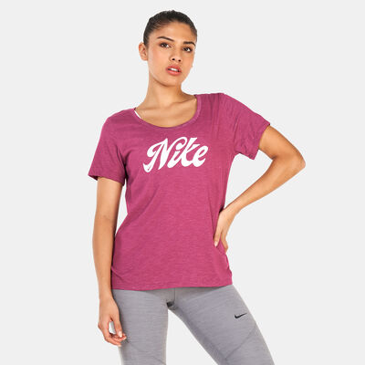 Nike Women's Dri-FIT T-Shirt Pink