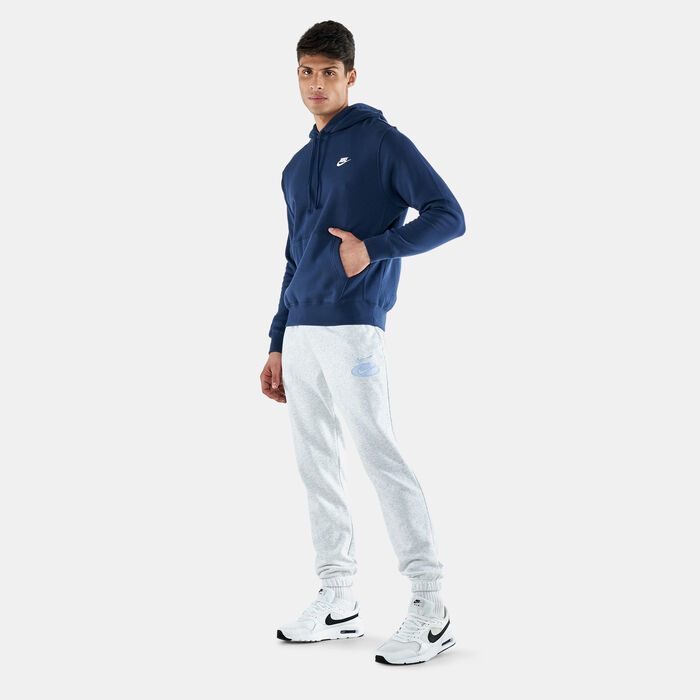 Nike Men's Sportswear Club Hoodie Blue Nike Men's Sportswear Club Hoodie Blue image number 2