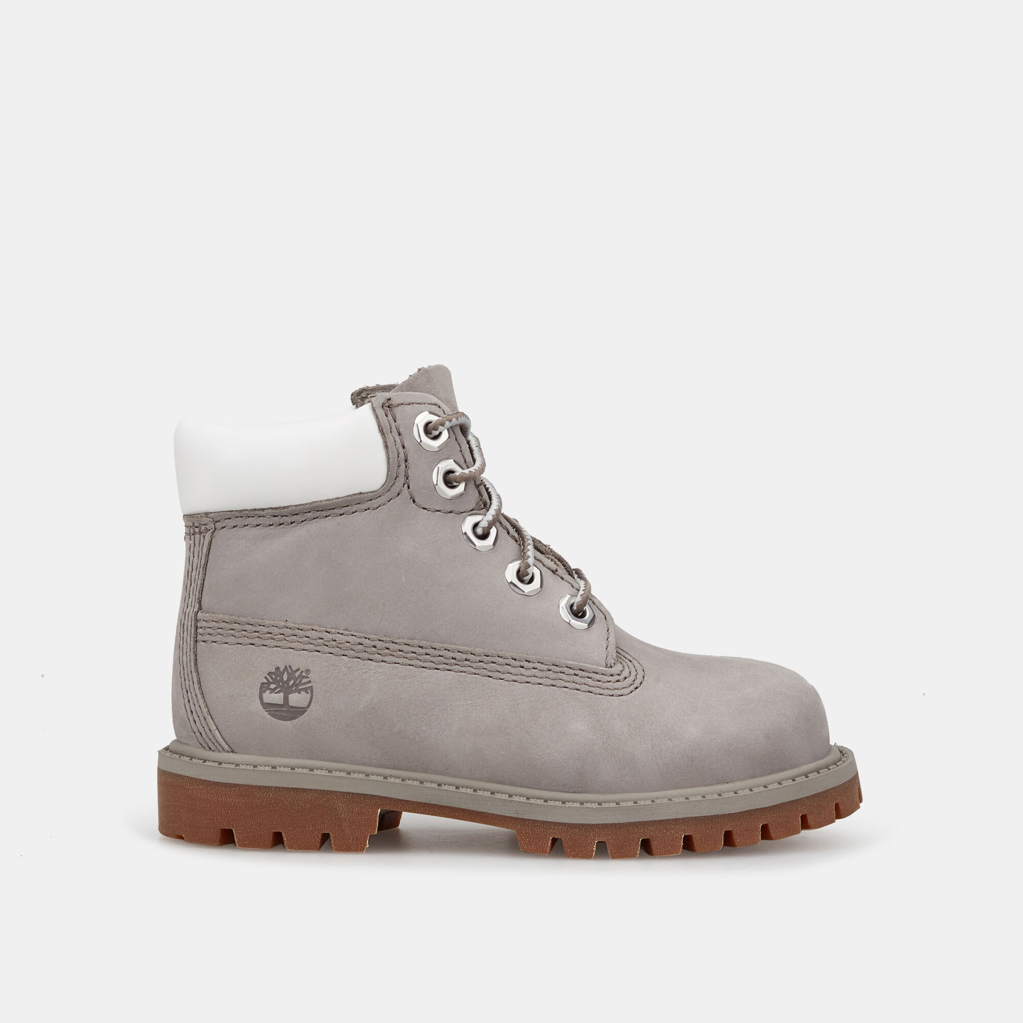 Kids Premium 6 Inch Boot Grey Timberland in KSA SSS