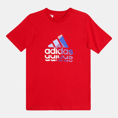 adidas Kids' Graphic T-Shirt Red