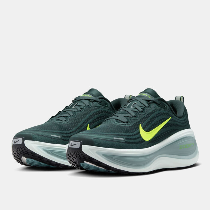 Nike Men's Vomero Plus Road Running Shoes Green Nike Men's Vomero Plus Road Running Shoes Green image number 1