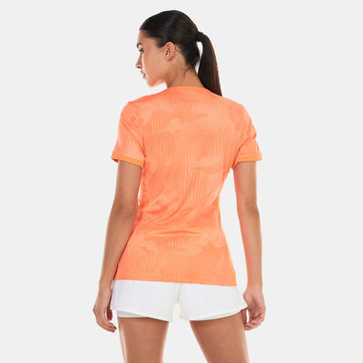 Nike Women's Netherlands Dri-FIT Stadium Home Jersey - 2023 Orange
