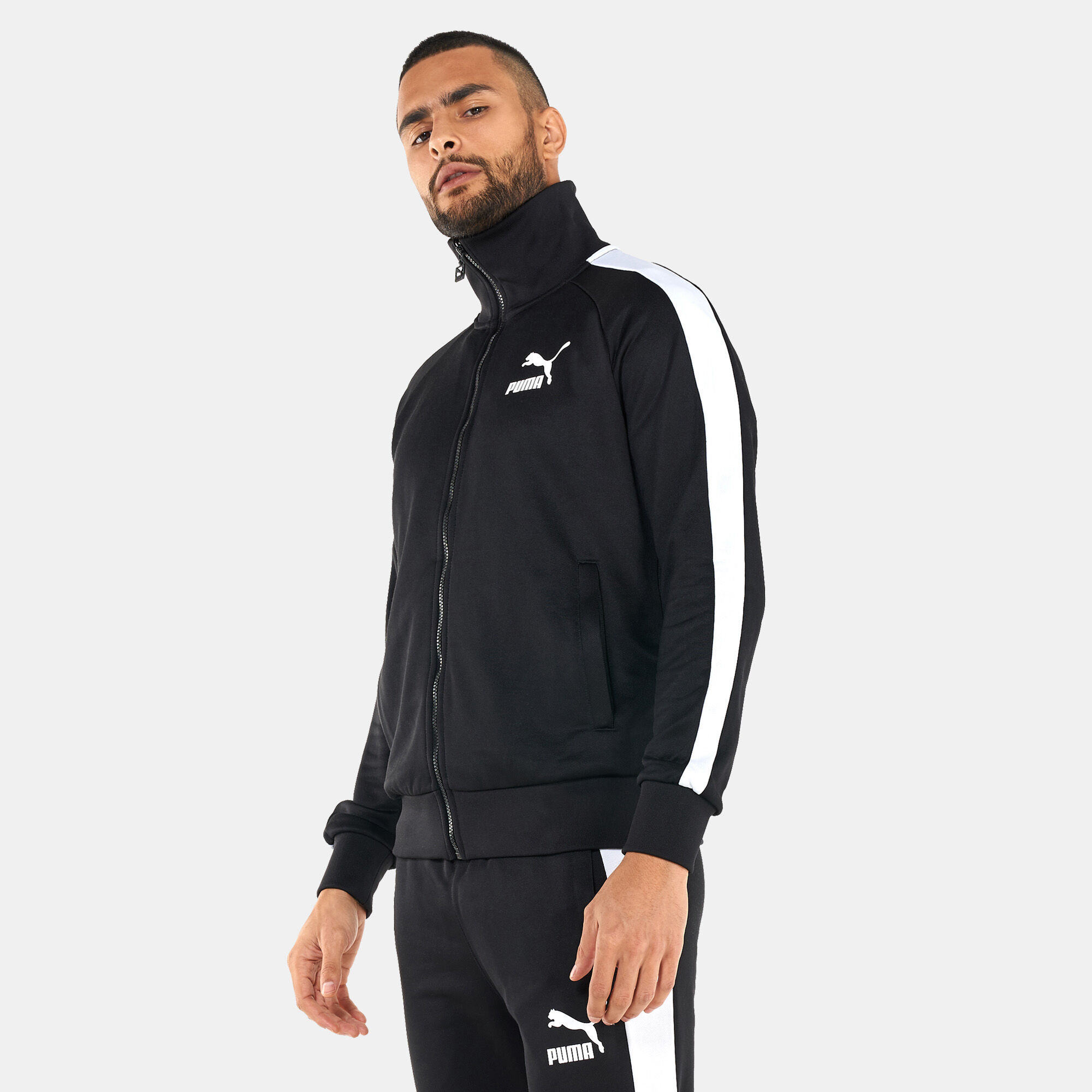 Puma men's sale cotton track jacket