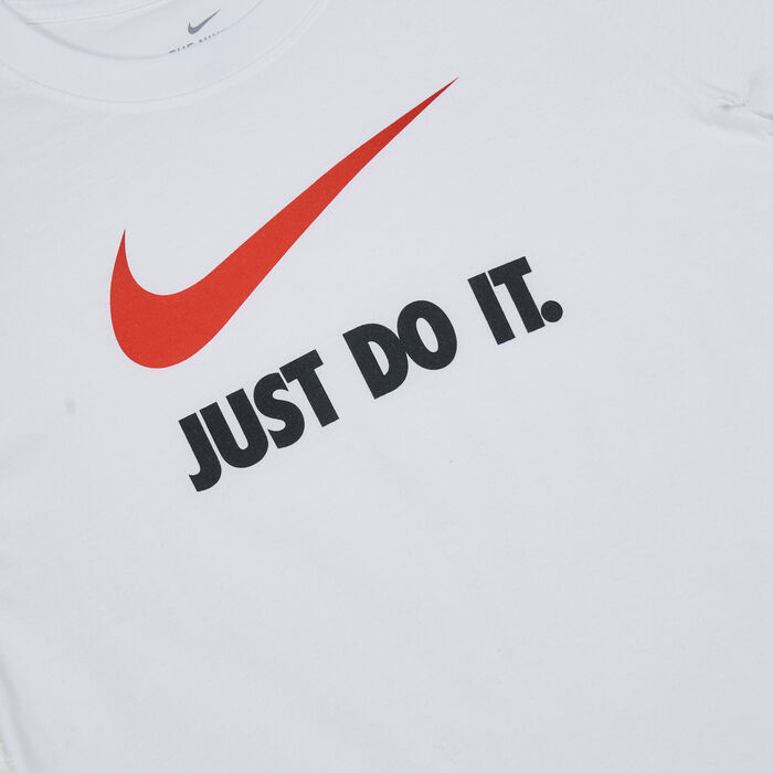 Nike Kids' Sportswear Just Do It T-Shirt (Older Kids) White image number 2