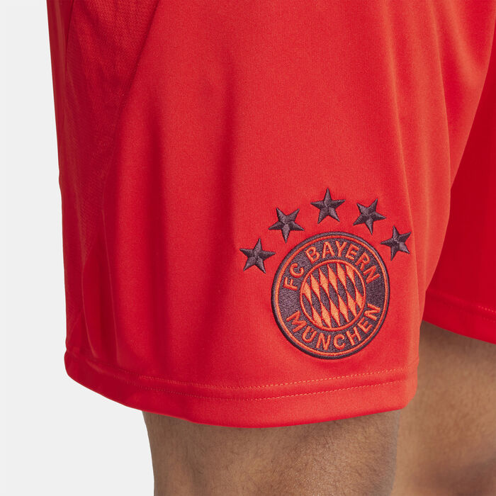 adidas Men's Bayern Munich Replica Home Football Shorts - 2024/25 Red adidas Men's Bayern Munich Replica Home Football Shorts - 2024/25 Red image number 3